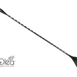 BarProducts.com Olea™ Gunmetal Plated Bar Spoon - Weighted Tip - 30cm Length Master Mixology