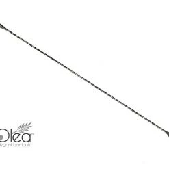 BarProducts.com Master Mixology Olea™ Gunmetal Plated Bar Spoon - Weighted Tip - 50cm Length 4 BarProducts.com Master Mixology Olea™ Gunmetal Plated Bar Spoon - Weighted Tip - 50cm Length