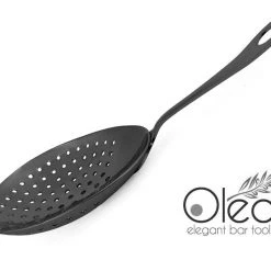 BarProducts.com Olea™ Julep Cocktail Strainer - Gunmetal Plated Master Mixology