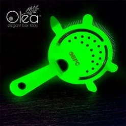 BarProducts.com Olea™ Cocktail Strainer - 4 Prong - Metallic NEON Green Master Mixology