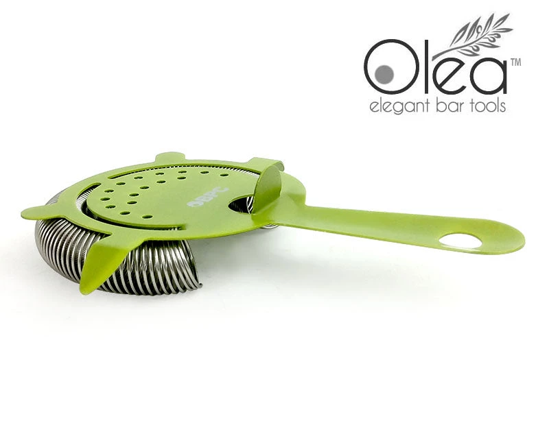 olea-neon-lime-green-4p-strainer-bpc-4.jpg BarProducts.com Olea™ Cocktail Strainer - 4 Prong - Metallic NEON Lime Green