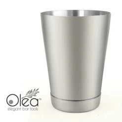 BarProducts.com Olea™ Cocktail Shaker - Stainless Steel - 16oz Weighted Master Mixology