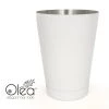 BarProducts.com Master Mixology Olea™ Cocktail Shaker - Matte White - 16oz Weighted 2 BarProducts.com Master Mixology Olea™ Cocktail Shaker - Matte White - 16oz Weighted
