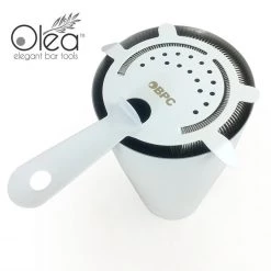 BarProducts.com Olea™ Cocktail Strainer - 4 Prong - Matte White 4 BarProducts.com Olea™ Cocktail Strainer - 4 Prong - Matte White