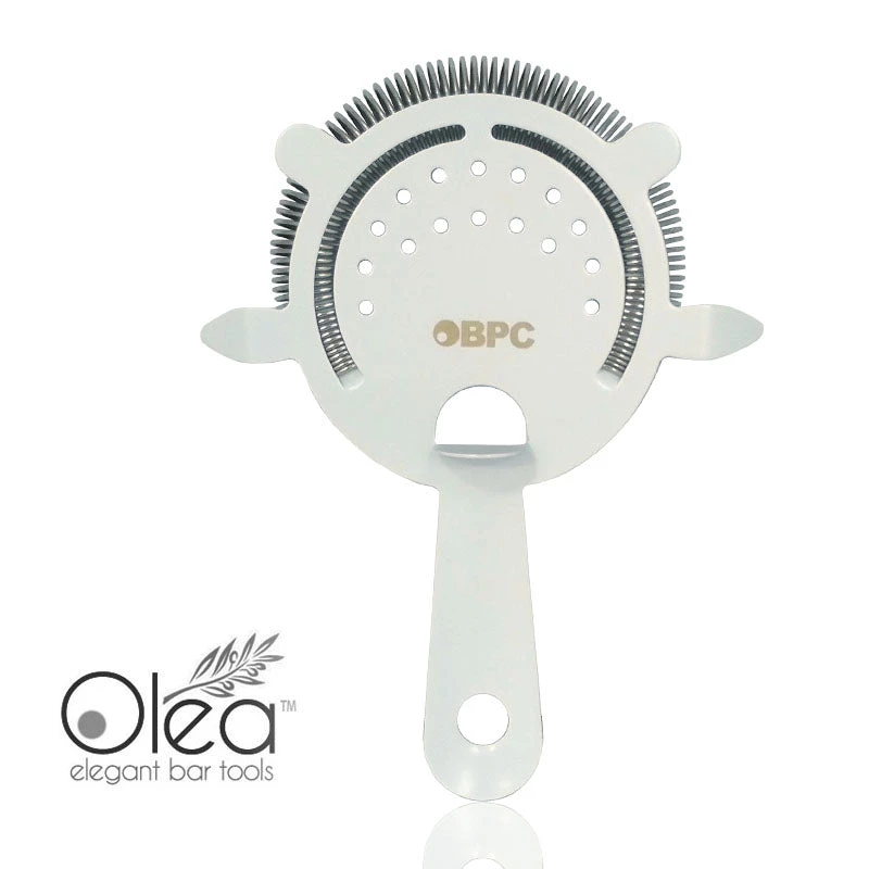 olea-white-cocktail-strainer-4p-bpc-800.jpg BarProducts.com Olea™ Cocktail Strainer - 4 Prong - Matte White