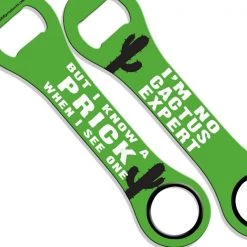 BarProducts.com Cactus Expert Dog Bone Bottle Opener