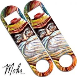 BarProducts.com Featured Artists Skinny Mini Bottle Opener - The Wizard