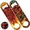 BarProducts.com Featured Artists Skinny Mini Bottle Opener - Tiki Fire