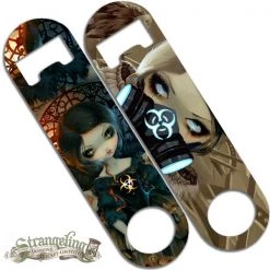 BarProducts.com Skinny Mini Bottle Opener - Biohazard