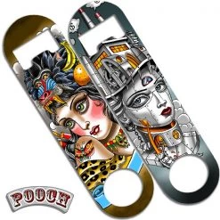 BarProducts.com Skinny Mini Bottle Opener - Tatgirl Featured Artists