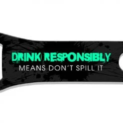 BarProducts.com V-Rod® Bottle Opener - Don't Spill It
