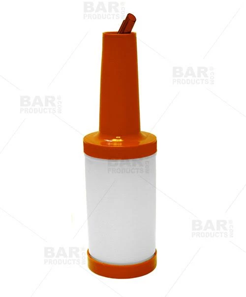 orange-pro-flow-juice-pourer-1-quart.jpg BarProducts.com Super Savers Juice Pourers - Complete Pro Flow - Quart - Color Options