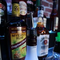 BarProducts.com Liquor Pourers - Tapered Metal With Flap 4 BarProducts.com Liquor Pourers - Tapered Metal With Flap