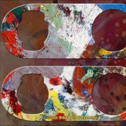 BarProducts.com Mini Speed Bottle Opener / Bar Key - Painters Palette