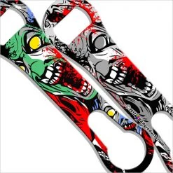 BarProducts.com Bartending Bottle Openers V-Rod® Bottle Opener / Pour Spout Remover - Painted Zombie