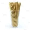 BarProducts.com BAR SUPPLIES BarConic® Eco-Friendly Paper Straws - Gold Metallic - Pack Of 100