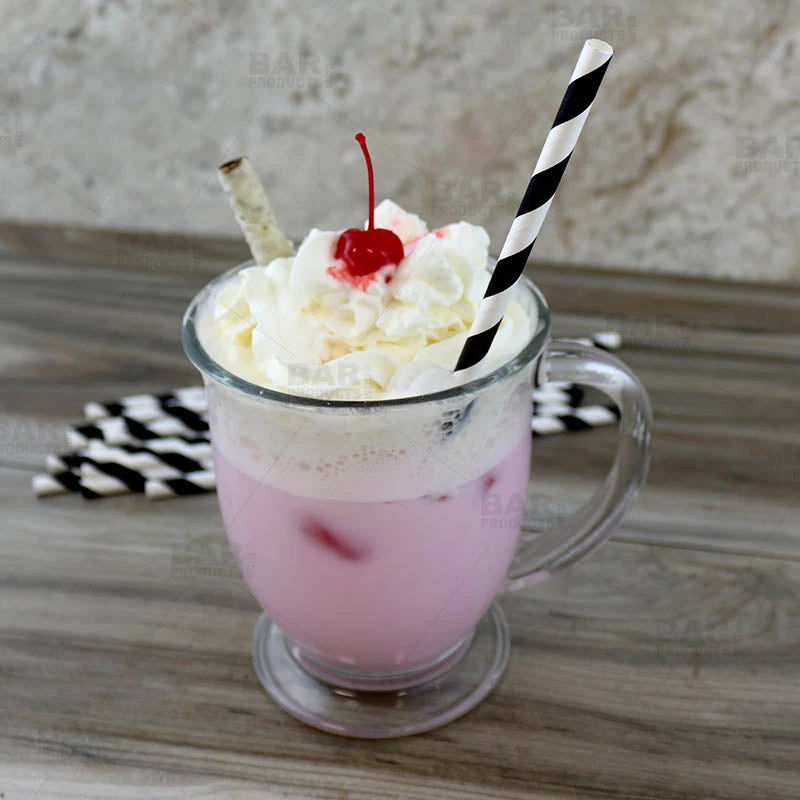 paper-straws-bwstripe-bpc-6.jpg BarProducts.com BarConic® "Eco-Friendly" Paper Straws - 7 3/4" Black & White Stripe - Packs Of 100 BAR SUPPLIES