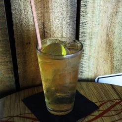 BarProducts.com BarConic® Eco-Friendly Paper Straws - Pink Dot - 100 Pack