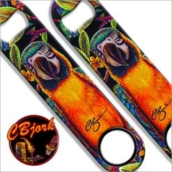 BarProducts.com Kolorcoat™ Speed Opener - Tiki Parrot Featured Artists