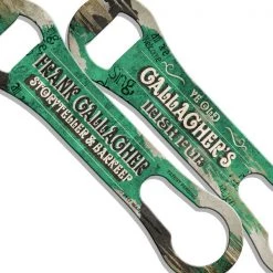 BarProducts.com Bartending Bottle Openers CUSTOMIZABLE V-Rod Bottle Opener - Irish Bar Theme