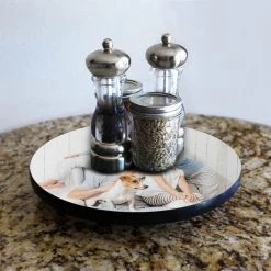 BarProducts.com Wood Lazy Susan - Upload Your Photo - Personalized - Size Variations HOME BAR & GIFTS