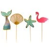 BarProducts.com BarConic® Tropical Bamboo Cocktail Picks - 100 Assorted