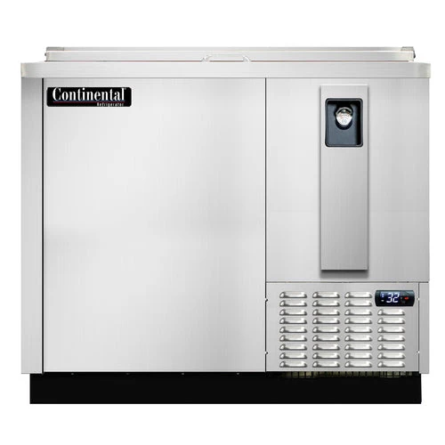 picture_4bb78cba-216d-4daf-b2b0-bdc1eb8111a6.jpg Continental Refrigerator CBC37-SS-DC 37" Stainless Steel Deep Chill Horizontal Bottle Cooler Coolers And Refrigeration