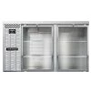 Continental Refrigerator BB59NSSGD 59" Stainless Steel Glass Door Back Bar Refrigerator Coolers And Refrigeration