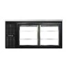 Coolers And Refrigeration Continental Refrigerator BB69SNSGDPT 69" Black Shallow Depth Pass-Through Sliding Glass Door Back Bar Refrigerator 2 Coolers And Refrigeration Continental Refrigerator BB69SNSGDPT 69" Black Shallow Depth Pass-Through Sliding Glass Door Back Bar Refrigerator