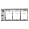 Coolers And Refrigeration Continental Refrigerator BB79NSSGDPT 79" Stainless Steel Glass Door Pass-Through Back Bar Refrigerator 1 Coolers And Refrigeration Continental Refrigerator BB79NSSGDPT 79" Stainless Steel Glass Door Pass-Through Back Bar Refrigerator