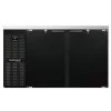 Continental Refrigerator BB59N 59" Solid Door Back Bar Refrigerator