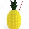 BarProducts.com BarConic® Tiki Drinkware - Ceramic Pineapple With Lid - 20 Ounce BAR SUPPLIES