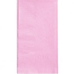 BarProducts.com BAR SUPPLIES BarConic® 15” X 17” 2-PLY Colored Paper Dinner Napkins – PINK – Pack Of 100