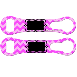 BarProducts.com Kolorcoat™ V-Rod® Opener - Pink Chevron