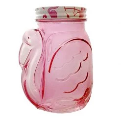 BarProducts.com BarConic® Glassware - Pink Flamingo Glass - 18 Ounce BAR SUPPLIES