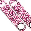BarProducts.com Pink Leopard Print Glitter Speed Opener Bartending Bottle Openers