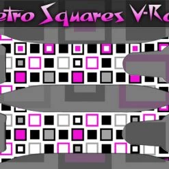 BarProducts.com Retro Squares Kolorcoat™ V-Rod® Bottle Opener Bartending Bottle Openers