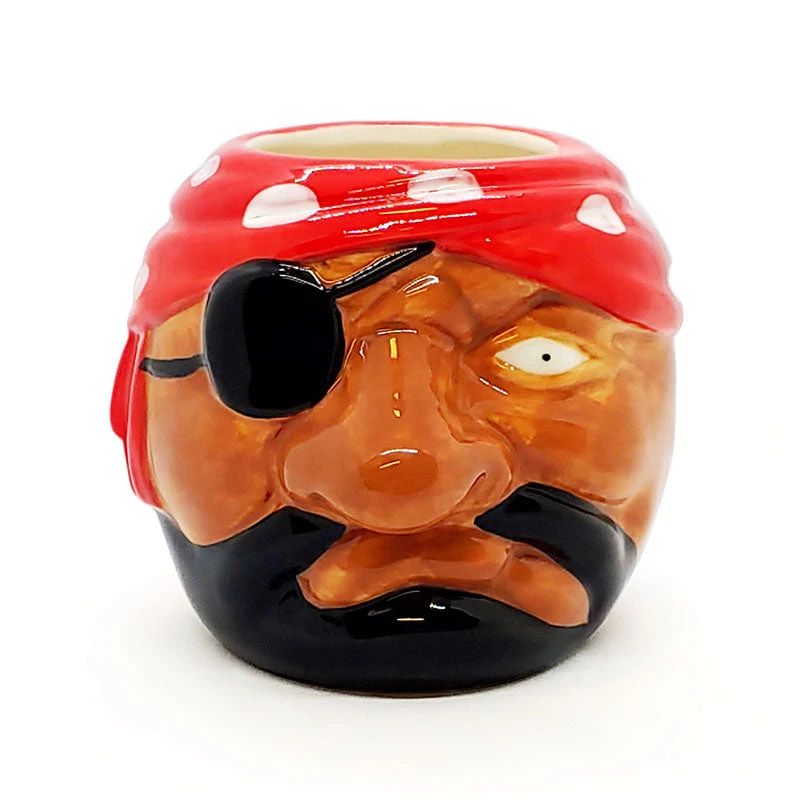 pirate-head-ceramic-tiki-mug-bpc.jpg BarProducts.com BarConic® Tiki Drinkware - Pirate - 16 Oz. SPECIAL COLLECTIONS