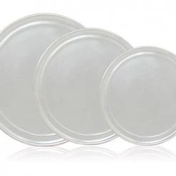 BarProducts.com Pizza Tray - Aluminum Wide Rim - Size Options