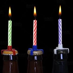 BarProducts.com BarConic® Birthday Beer Candle Holders (Bag Of 6)