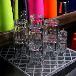 BarProducts.com BAR SUPPLIES BarConic® Interlocking Glass Mats – 12” X 8”