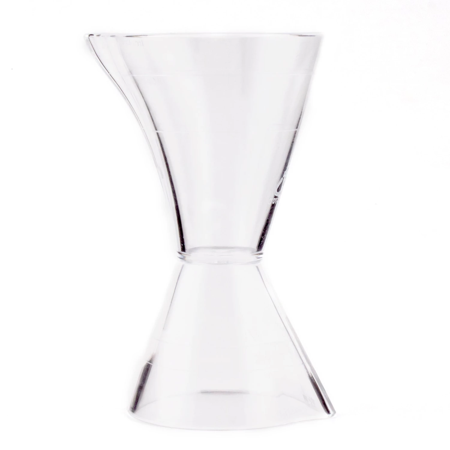 plastic-jigger-measuring-line_2.jpg BarProducts.com SPECIAL COLLECTIONS BarConic® Plastic Jigger With Measuring Lines And Pour Spout