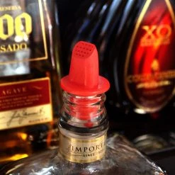 BarProducts.com Plastic Pourers With Sanitary Screen - Pack Of 12 BAR SUPPLIES