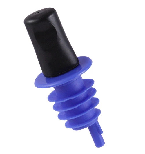 plastic-pourers-w-dust-cap-blue.jpg BarProducts.com Liquor Pourers - Plastic W/ Dust Cap - Packs Of 12 - Color Options BAR SUPPLIES