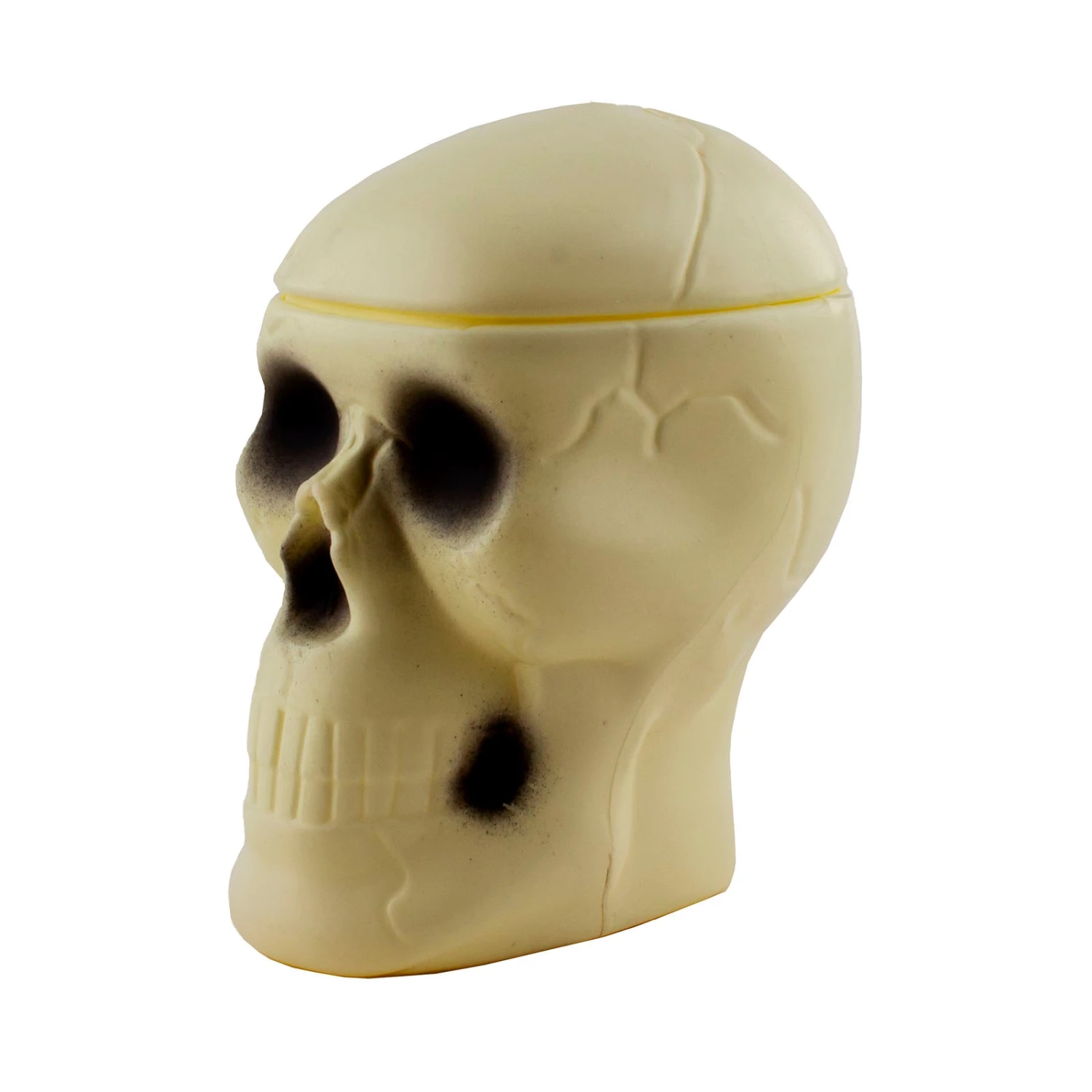 plastic-skull-clean-2.jpg Barproducts.com Plastic Skull Cup W/lid - 17 Ounce