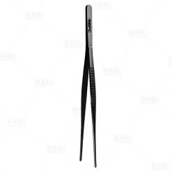 BarProducts.com Olea™ Gunmetal Plated Long Garnish Tongs Master Mixology