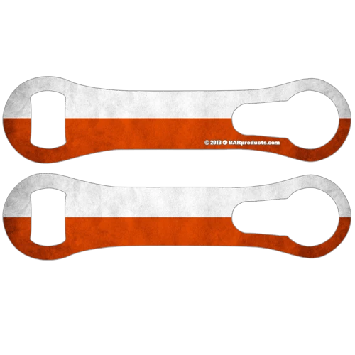 poland-grunge-flag-designer_2.png BarProducts.com Kolorcoat™ V-Rod® Opener - Poland Flag Custom Bottle Openers