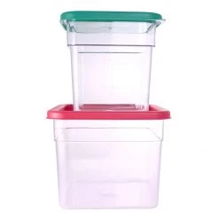 BarProducts.com KITCHEN, DINING & SERVICE Polycarbonate Food Storage Container & Lids