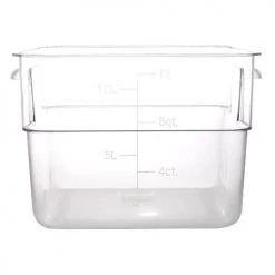 BarProducts.com KITCHEN, DINING & SERVICE Polycarbonate Food Storage Container & Lids