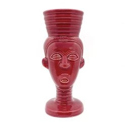 BarProducts.com BarConic® Tiki Drinkware - Polynesian Queen - Rose